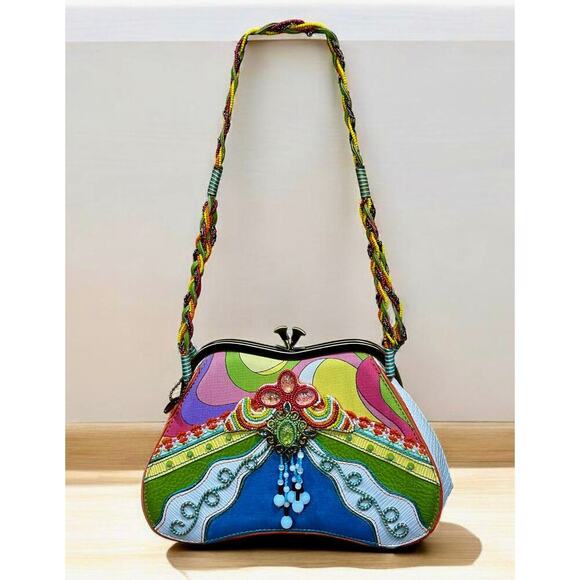 Mary Frances Style #95941 “Mystery Tour” Handbag - Picture 1 of 10